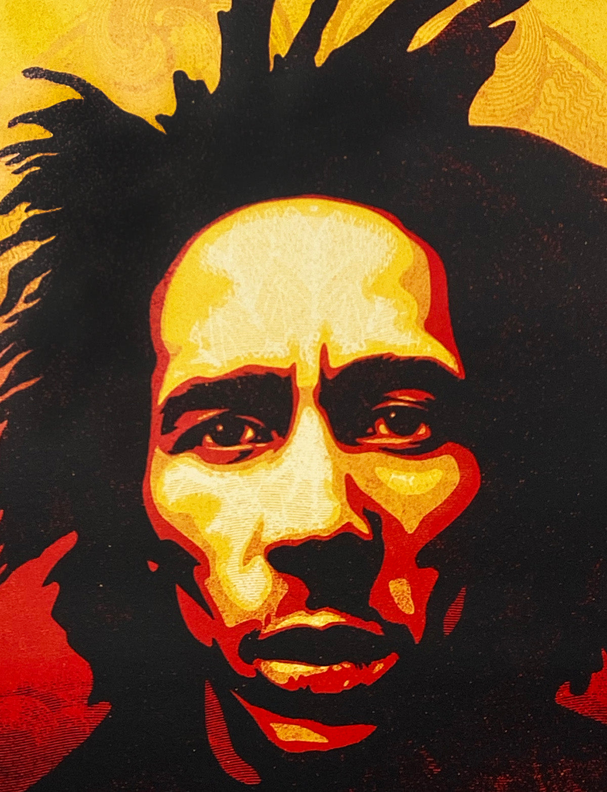 SHEPARD FAIREY 'Bob Marley Print' (2014) Screen Print | Signari 