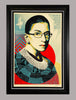 SHEPARD FAIREY 'Champion of Justice (RBG)' Framed Screen Print