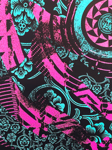 SHEPARD FAIREY x CASEY RYDER 'Chaos' Screen Print - Signari Gallery 