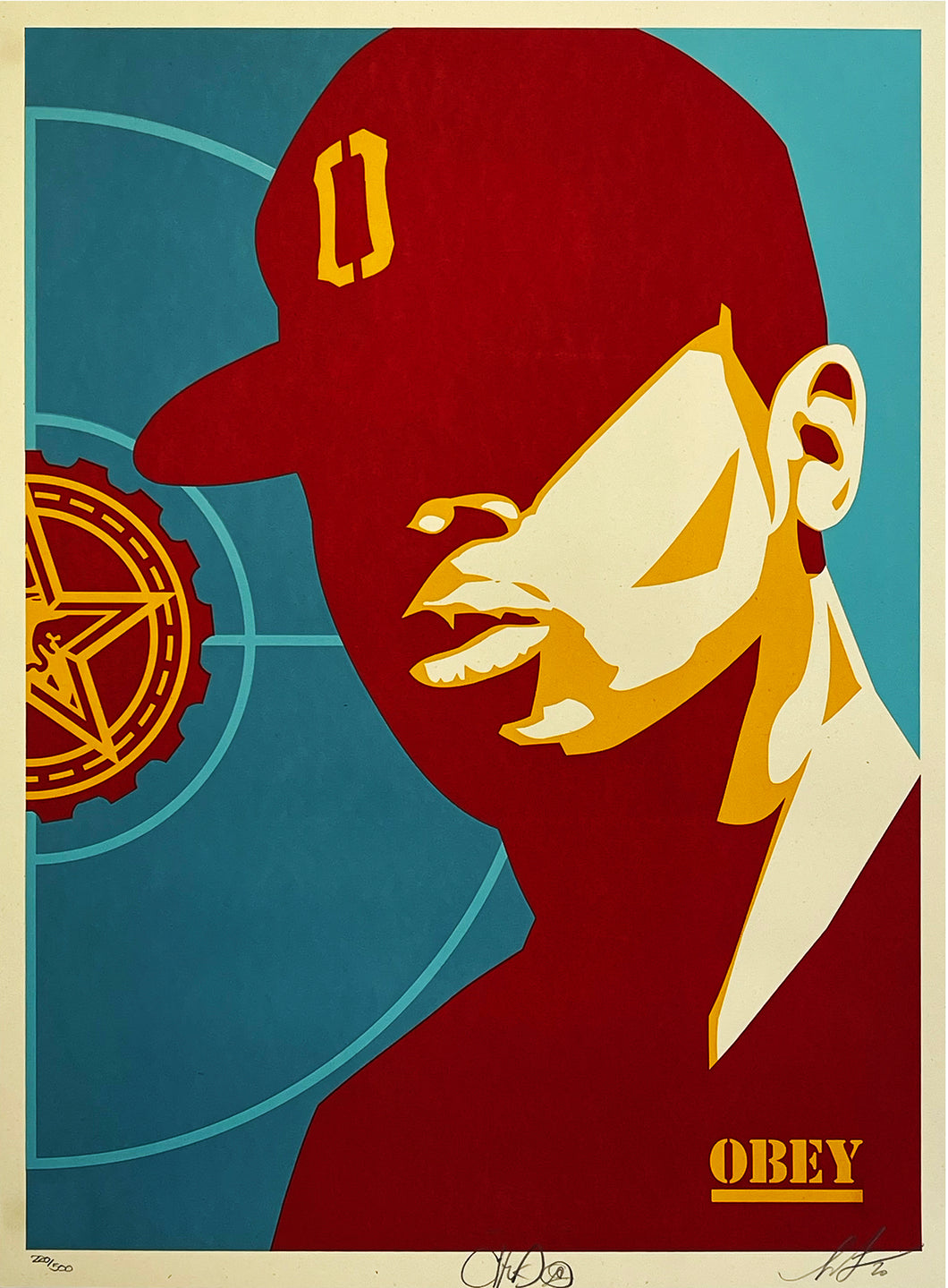 SHEPARD FAIREY 'Chuck D (Fight The Power)' Screen Print - Signari Gallery 