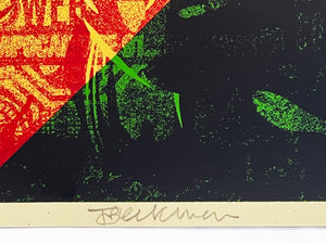 SHEPARD FAIREY 'Chuck D: Black Steel' (Subliminal) Screen Print - Signari Gallery 