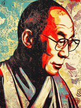 Load image into Gallery viewer, SHEPARD FAIREY &#39;Compassion (His Holiness The Dalai Lama)&#39; Screen Print - Signari Gallery 