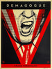 SHEPARD FAIREY 'Demagogue' RARE Framed Screen Print