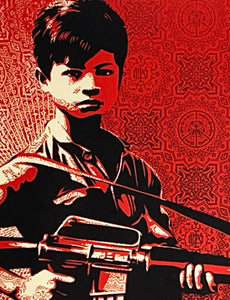 SHEPARD FAIREY 'Duality of Humanity' 5-Screen Print Set - Signari Gallery 