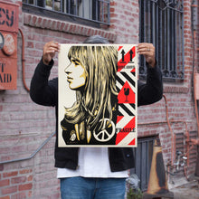 Load image into Gallery viewer, SHEPARD FAIREY &#39;Fragile Peace&#39; Screen Print