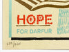 SHEPARD FAIREY x CLEON PETERSON 'Hope for Darfur' Framed 4-Screen Print SET - Signari Gallery 