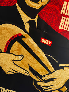 SHEPARD FAIREY 'Hug Bombs' Rare Offset Poster - Signari Gallery 