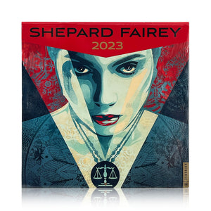 SHEPARD FAIREY 'Justice Woman 2023' 12-Month Calendar - Signari Gallery 
