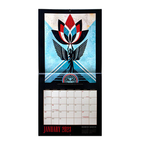 SHEPARD FAIREY 'Justice Woman 2023' 12-Month Calendar - Signari Gallery 