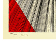Load image into Gallery viewer, SHEPARD FAIREY x KAI + SUNNY &#39;Flower Diamond&#39; Screen Print