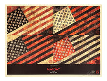 Load image into Gallery viewer, SHEPARD FAIREY &#39;May Day Flag Offset&#39; Offset Lithograph