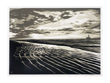 Load image into Gallery viewer, SHEPARD FAIREY &#39;Moon over Biloxi&#39; (white) Screen Print - Signari Gallery 