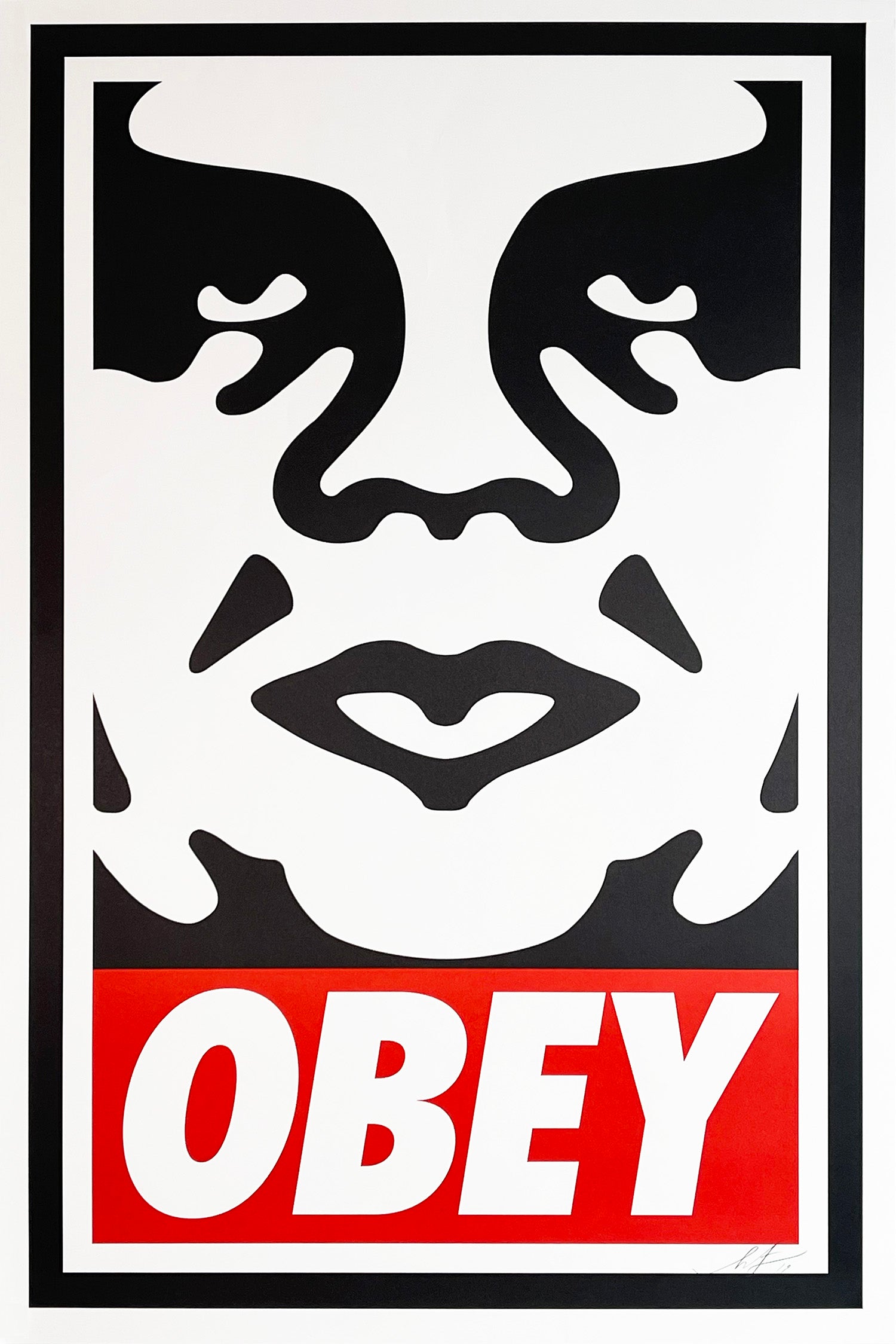 SHEPARD FAIREY 'Obey Icon' Offset Lithograph | Signari Gallery