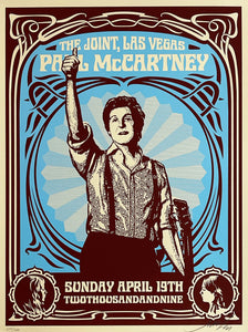 SHEPARD FAIREY 'Paul McCartney: The Joint' Screen Print (229)