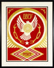 SHEPARD FAIREY 'Peace & Freedom Dove Gift' Framed Screen Print - Signari Gallery 