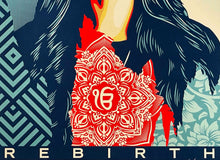 Load image into Gallery viewer, SHEPARD FAIREY x Amplifier &#39;Reframe: Rebirth&#39; AR Screen Print