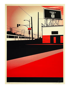 SHEPARD FAIREY 'SD Billboard' Screen Print (#61) - Signari Gallery 