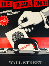 Load image into Gallery viewer, SHEPARD FAIREY &#39;Shoplifters Welcome&#39; Screen Print - Signari Gallery 