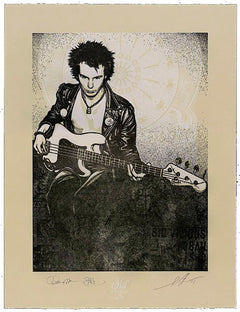 Shepard Fairey Sid Vicious シドビシャス ポスター Obey Distort Sid