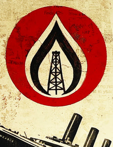 SHEPARD FAIREY 'Unsinkable Consumption' Screen Print