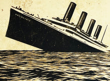 Load image into Gallery viewer, SHEPARD FAIREY &#39;Unsinkable Consumption&#39; Screen Print