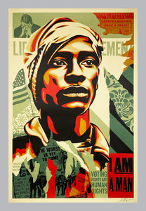 SHEPARD FAIREY 'Voting Rights are Human Rights' Offset Litho