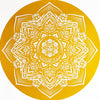 SHEPARD FAIREY 'Yellow Mandala' Screen Print