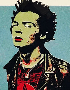 SHEPARD FAIREY 'Sid Vicious: Your Way 3' RARE Framed Screen Print