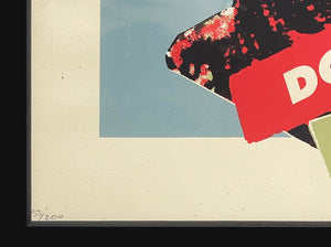 SHEPARD FAIREY 'Sid Vicious: Your Way 3' RARE Framed Screen Print