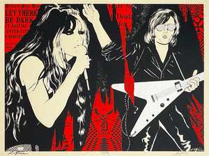 SHEPARD FAIREY x NIAGARA 'Let There be Dark' Screen Print - Signari Gallery 