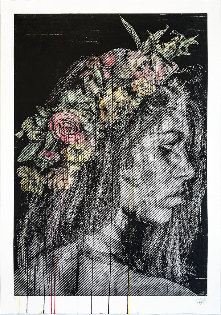 SNIK 'Days Go By' (XL) Photopolymer Etching - Signari Gallery 
