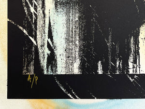 SNIK 'Emmaline' Framed Hand-Finished (AP) Screen Print - Signari Gallery 