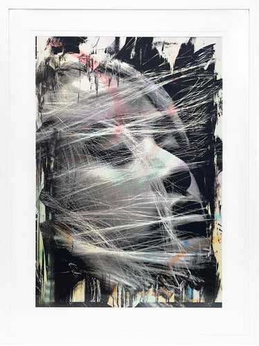 SNIK 'Emmaline' Framed Hand-Finished (AP) Screen Print - Signari Gallery 
