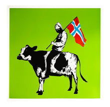 Load image into Gallery viewer, STEIN &#39;Norwegian Hardcore&#39; (lime) Screen Print