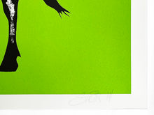 Load image into Gallery viewer, STEIN &#39;Norwegian Hardcore&#39; (lime) Screen Print - Signari Gallery 