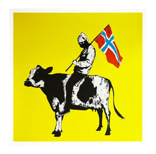 Load image into Gallery viewer, STEIN &#39;Norwegian Hardcore&#39; (yellow) Screen Print
