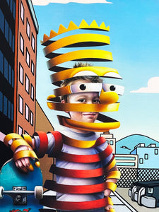 SUPER A 'El Barto' Giclée Print - Signari Gallery 