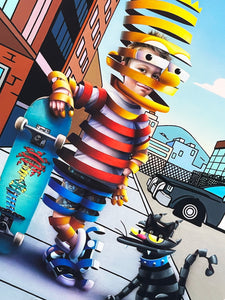 SUPER A 'El Barto' Giclée Print - Signari Gallery 