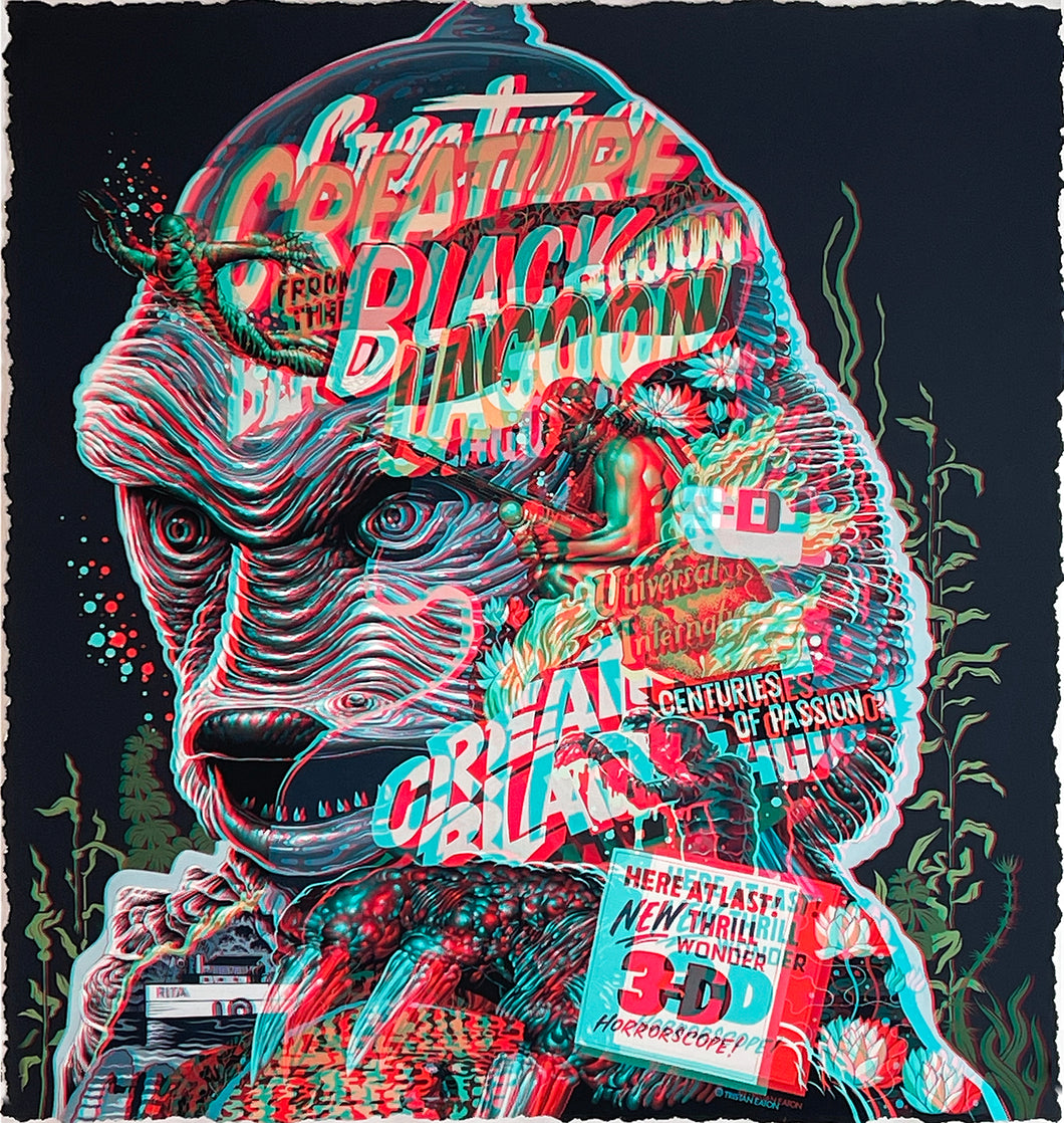 TRISTAN EATON 'Creature 3D' Special Edition Giclée Print
