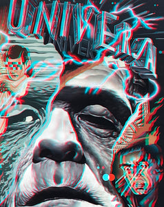 TRISTAN EATON '3D Frankenstein' Screen Print + Skateboard Framed - Signari Gallery 
