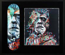 Load image into Gallery viewer, TRISTAN EATON &#39;3D Frankenstein&#39; Screen Print + Skateboard Framed - Signari Gallery 