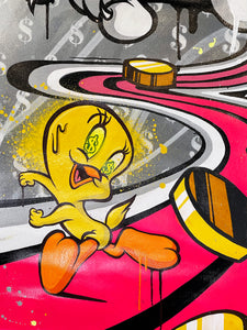 UNIK 'Sylvester Madness' Original on Canvas - Signari Gallery 