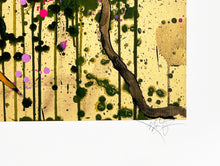 Load image into Gallery viewer, XENZ &#39;Paradise XL&#39; Flatbed Print on Gold Silkscreen + Varnish