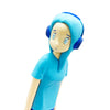YUYA HASHIZUME x NTWRK 'Joey Thye' (Icy Blue) Soft Vinyl Figure - Signari Gallery 
