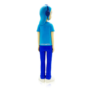 YUYA HASHIZUME x NTWRK 'Joey Thye' (Icy Blue) Soft Vinyl Figure - Signari Gallery 