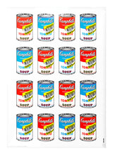 Load image into Gallery viewer, ZEDSY &#39;16 Reduced Soup Cans&#39; Offset Lithograph