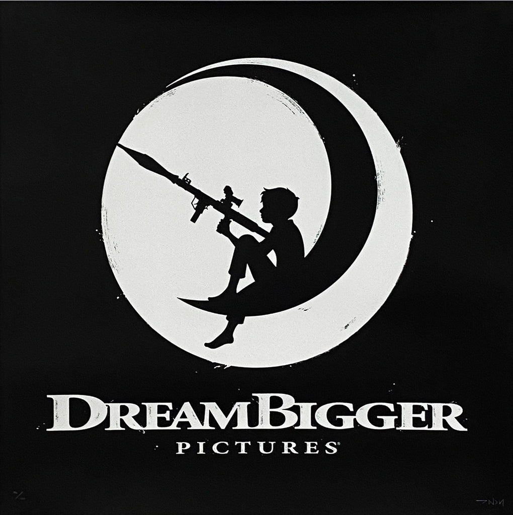 ZEDSY 'Dream Bigger' Screen Print - Signari Gallery 