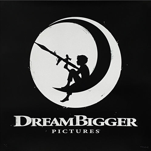 ZEDSY 'Dream Bigger' Screen Print - Signari Gallery 