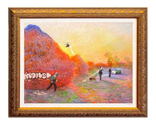 Load image into Gallery viewer, ZEDSY &#39;Needle in a Haystack&#39; Custom Framed Screen Print - Signari Gallery 