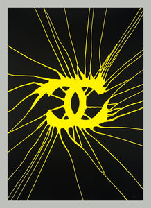 ZEVS 'Impacted Chanel' Screen Print
